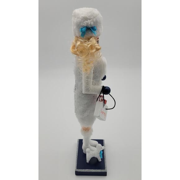 Marshalls Nutcracker Shopping Girl Christmas Figurine with Dog Sydney 2024 - Picture 6 of 16